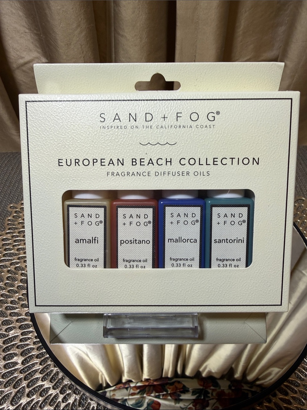 SAND + FOG European Beach Collection Fragrance Diffuser Oils — Set of 4